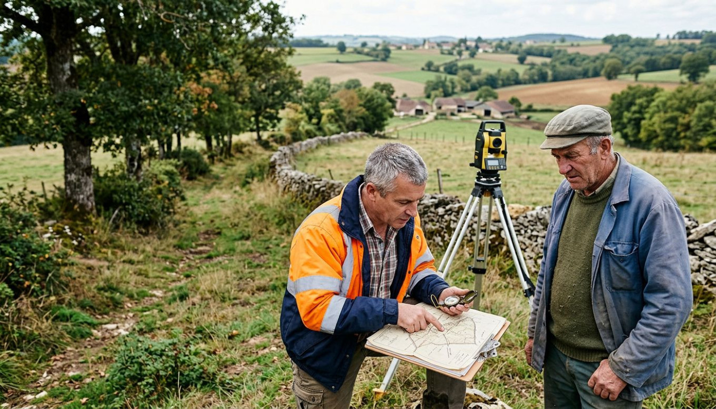 Quand la topographie révèle les non-dits des frontières foncières